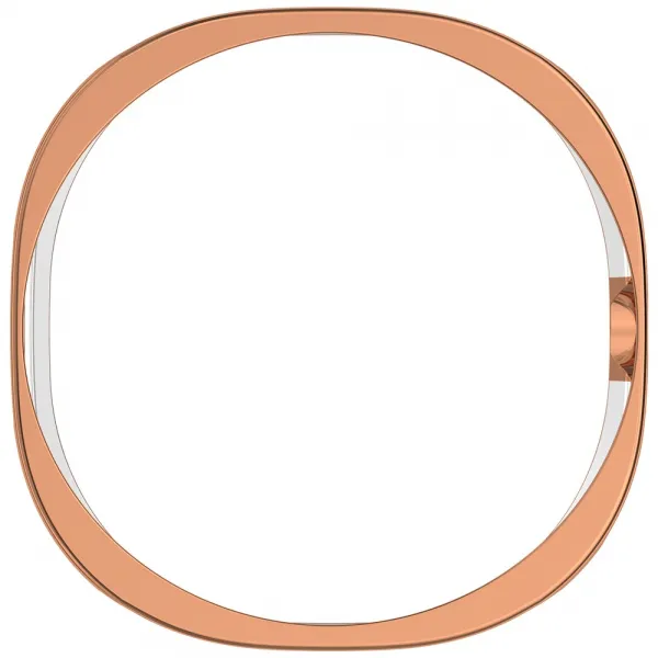 TPU HALF COVER Kryt pre Samsung Galaxy Watch8 Classic 46mm ružovozlatý