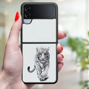 MY ART Ochranný kryt pre Samsung Galaxy Z Flip4 5G TIGER (243)