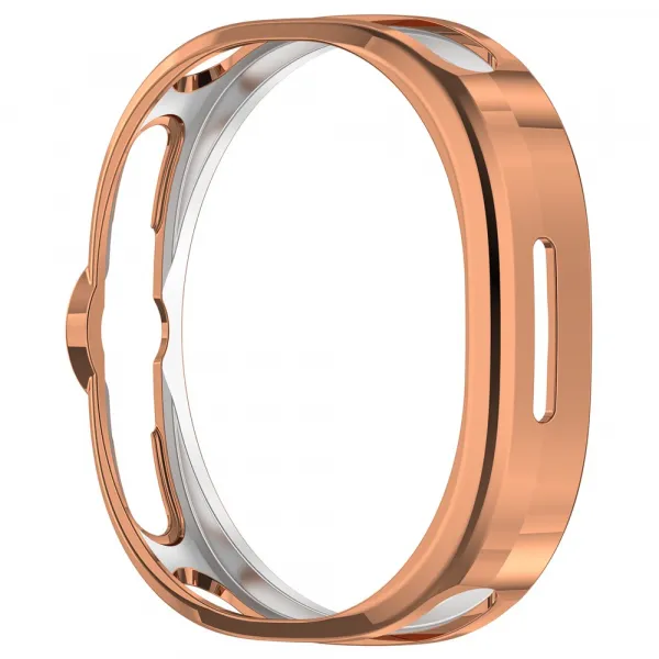 TPU HALF COVER Kryt pre Samsung Galaxy Watch8 Classic 46mm ružovozlatý