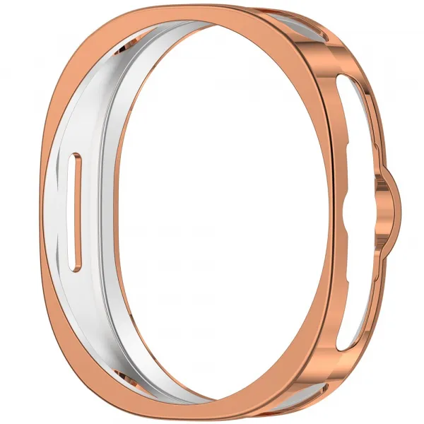 TPU HALF COVER Kryt pre Samsung Galaxy Watch8 Classic 46mm ružovozlatý