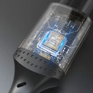 DUDAO L3CC USB-C 60W Odolný opletený kábel 2m