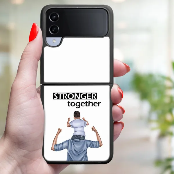 MY ART Ochranný kryt pre Samsung Galaxy Z Flip4 5G DADDY (116)