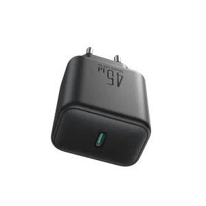 JOYROOM JR-TCG13 45W GaN Rýchla nabíjačka čierna