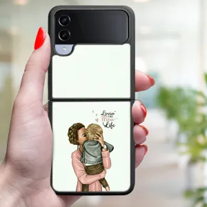 MY ART Ochranný kryt pre Samsung Galaxy Z Flip4 5G MOM LIFE (118)