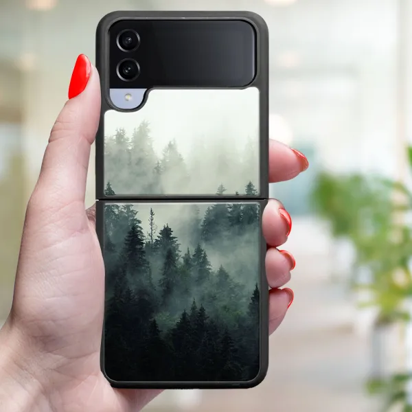 MY ART Ochranný kryt pre Samsung Galaxy Z Flip4 5G FOREST (248)