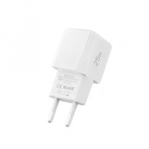 Tech-Protect NCM25 1-portová sieťová nabíjačka PD 25W, biela