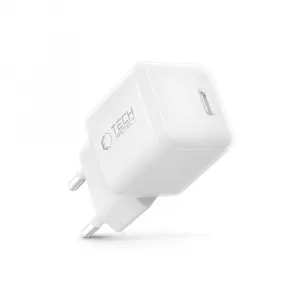 Tech-Protect NCM25 1-portová sieťová nabíjačka PD 25W, biela
