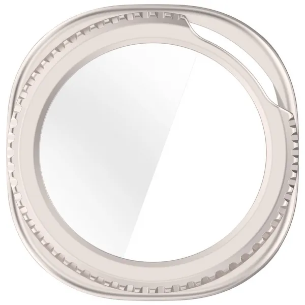 PC FULL COVER Plastový kryt so sklom pre Samsung Galaxy Watch8 Classic 46mm STARLIGHT