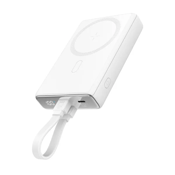 JOYROOM JR-PBM01 Externá nabíjačka s MagSafe biela