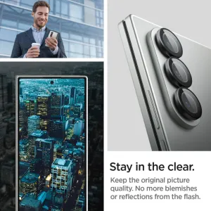 SPIGEN OPTIK PRO HD Glas.TR EZ Fit 2-PACK Samsung Galaxy Z Fold7 5G BLACK