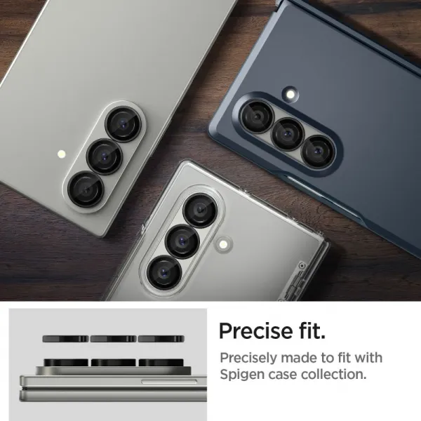SPIGEN OPTIK PRO HD Glas.TR EZ Fit 2-PACK Samsung Galaxy Z Fold7 5G BLACK