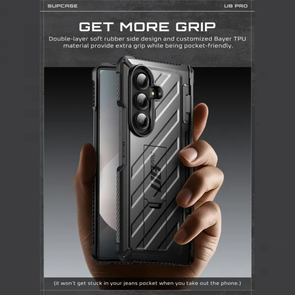 SUPCASE UNICORN BEETLE PRO Odolný kryt Samsung Galaxy Z Fold7 5G čierny