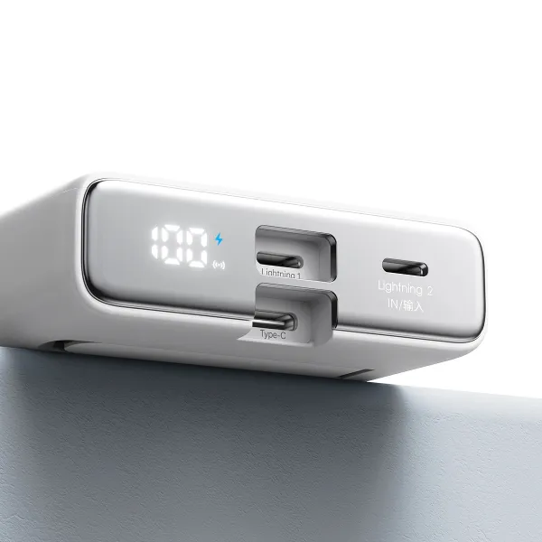 JOYROOM JR-PBM01 Externá nabíjačka s MagSafe biela