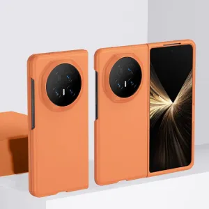 PLASTIC Ochranný plastový kryt pre Honor Magic V5 oranžový