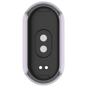 PC FULL COVER Plastový kryt so sklom pre Xiaomi Smart Band 10 / 10 NFC fialový