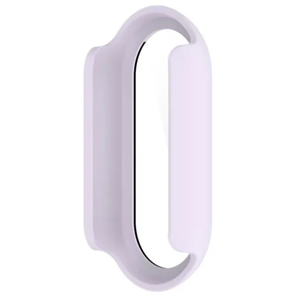 PC FULL COVER Plastový kryt so sklom pre Xiaomi Smart Band 10 / 10 NFC fialový