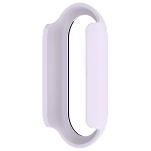 PC FULL COVER Plastový kryt so sklom pre Xiaomi Smart Band 10 / 10 NFC fialový