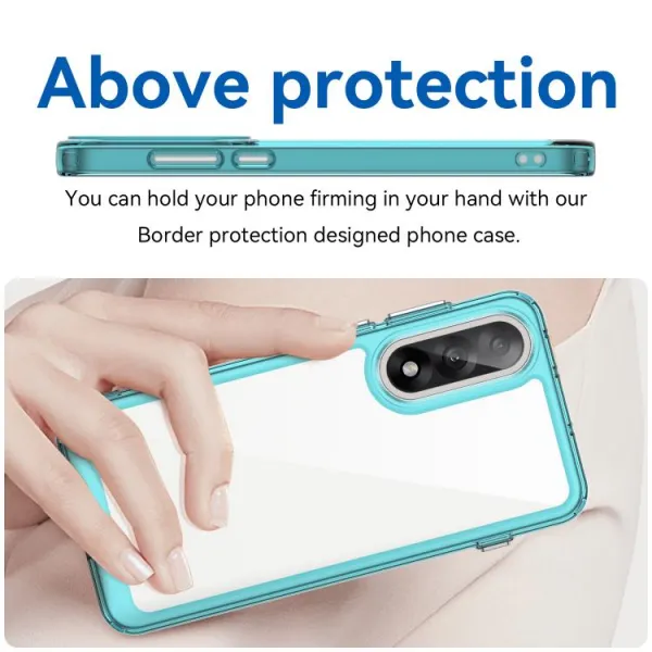 CRYSTAL Ochranný obal pre OnePlus Nord 5 5G tyrkysový