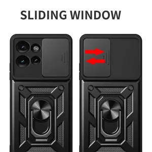RING CAMERA Kryt s držiakom pre Motorola Edge 50 čierny