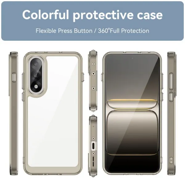 CRYSTAL Ochranný obal pre OnePlus Nord 5 5G šedý