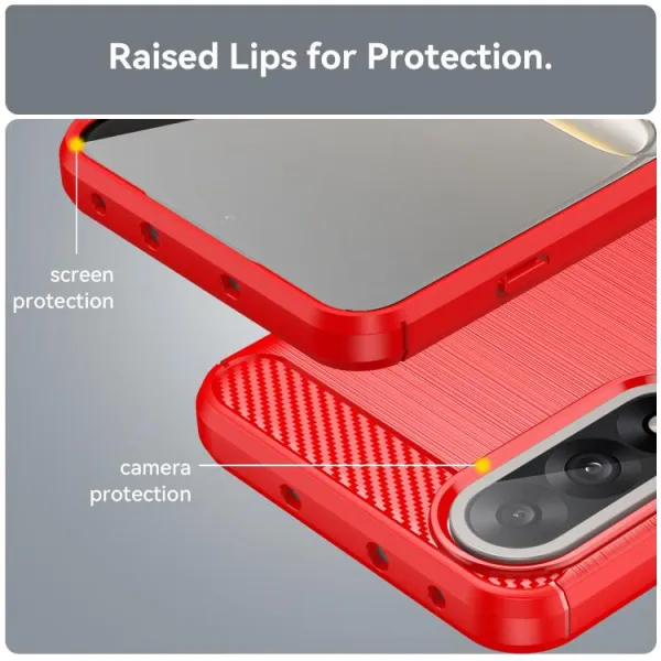 FLEXI TPU Ochranný kryt OnePlus Nord 5 5G červený