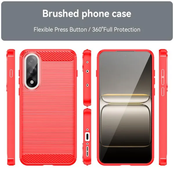 FLEXI TPU Ochranný kryt OnePlus Nord 5 5G červený