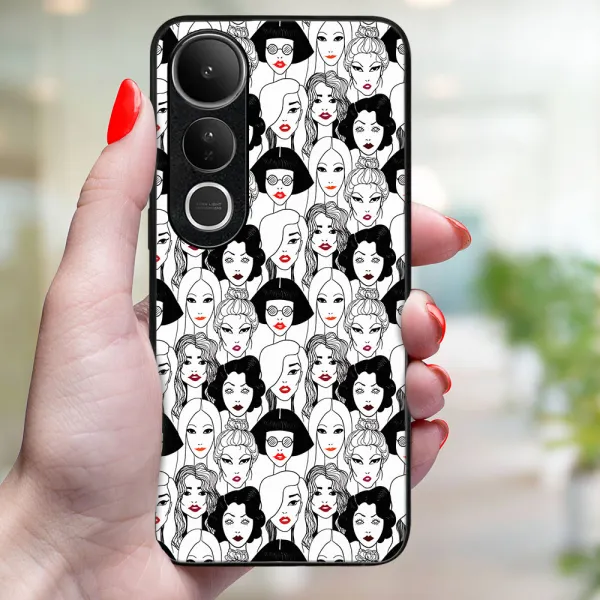 MY ART Ochranný kryt pre Vivo V50 Lite LIPSTICK (174)