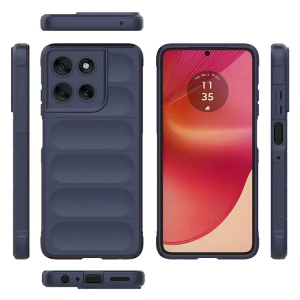 STEPS Ochranný kryt pre Motorola Moto G56 5G tmavomodrý
