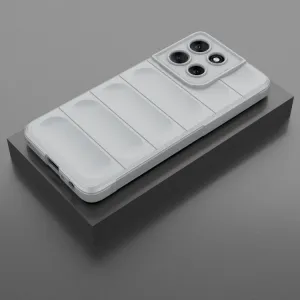 STEPS Ochranný kryt pre Motorola Moto G56 5G svetlošedý