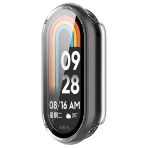 PC FULL COVER Plastový kryt so sklom pre Xiaomi Smart Band 10 / 10 NFC priehľadný