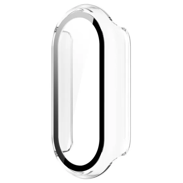 PC FULL COVER Plastový kryt so sklom pre Xiaomi Smart Band 10 / 10 NFC priehľadný