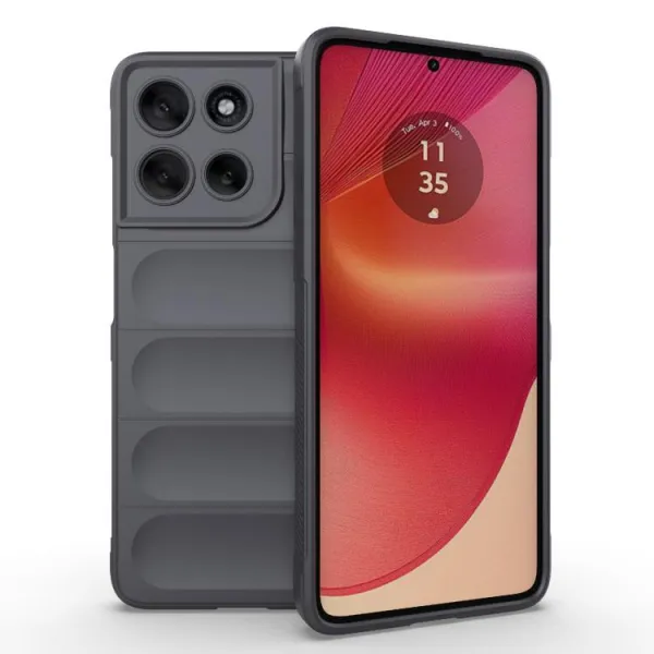 STEPS Ochranný kryt pre Motorola Moto G56 5G tmavošedý