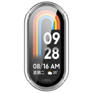 PC FULL COVER Plastový kryt so sklom pre Xiaomi Smart Band 10 / 10 NFC priehľadný