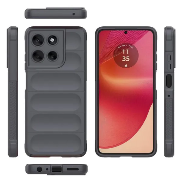 STEPS Ochranný kryt pre Motorola Moto G56 5G tmavošedý
