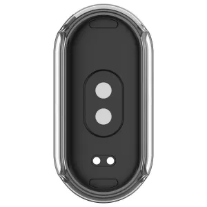 PC FULL COVER Plastový kryt so sklom pre Xiaomi Smart Band 10 / 10 NFC priehľadný
