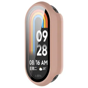 PC FULL COVER Plastový kryt so sklom pre Xiaomi Smart Band 10 / 10 NFC staroružový