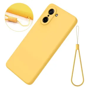 RUBBER Ochranný obal pre OnePlus Nord CE 5 5G žltý