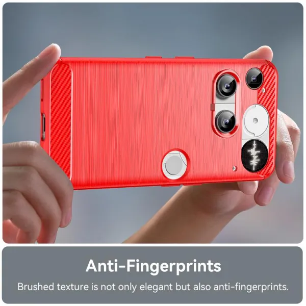 FLEXI TPU Ochranný kryt Nothing Phone (3) červený