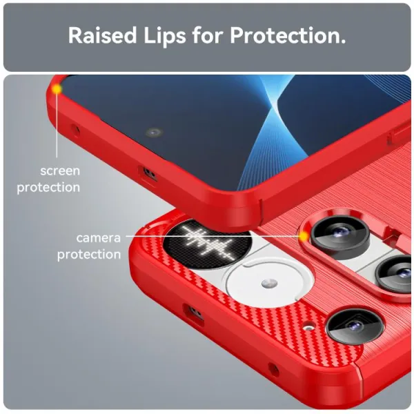 FLEXI TPU Ochranný kryt Nothing Phone (3) červený