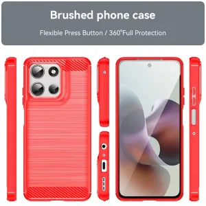 FLEXI TPU Ochranný kryt Motorola Moto G56 5G červený