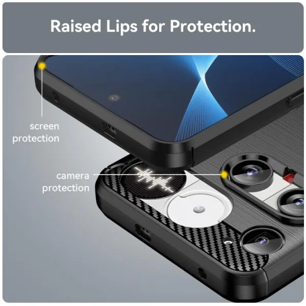 FLEXI TPU Ochranný kryt Nothing Phone (3) čierny