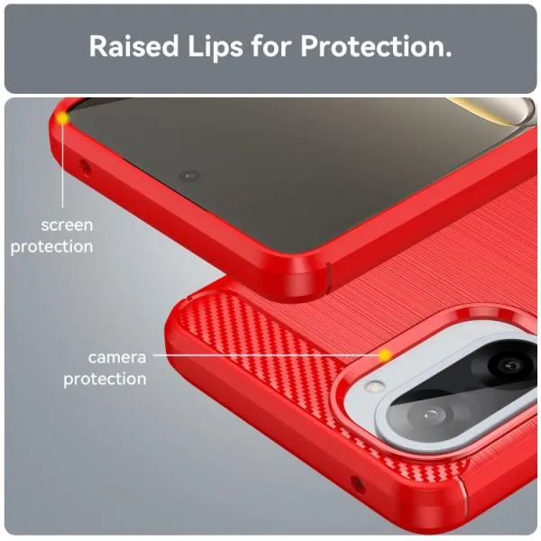 FLEXI TPU Ochranný kryt OnePlus Nord CE 5 5G červený