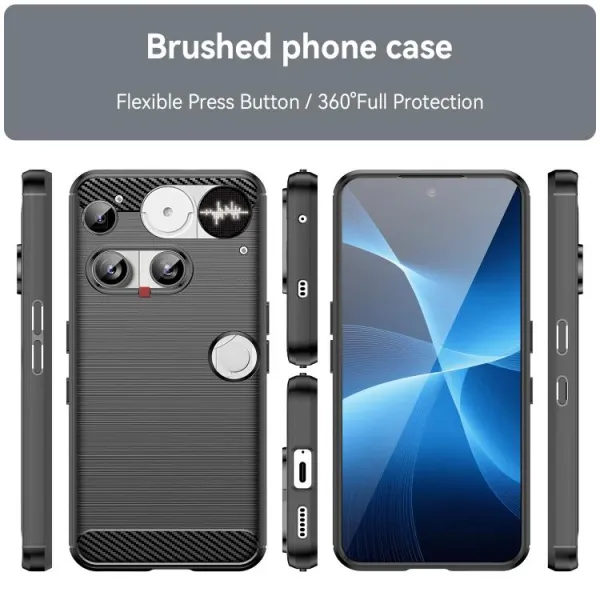 FLEXI TPU Ochranný kryt Nothing Phone (3) čierny