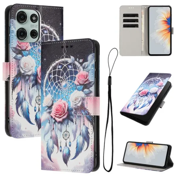 ART Peňaženkový obal pre Motorola Moto G86 5G DREAMCATCHER