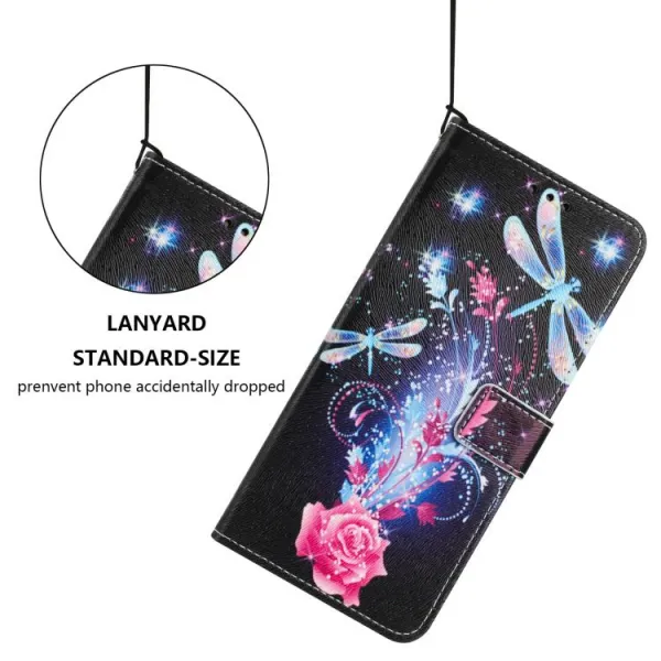 ART Peňaženkový obal pre Honor X5c Plus DRAGONFLY