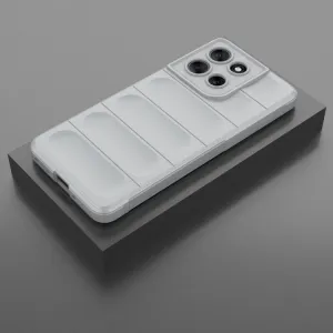 STEPS Ochranný kryt pre Motorola Moto G86 5G svetlošedý