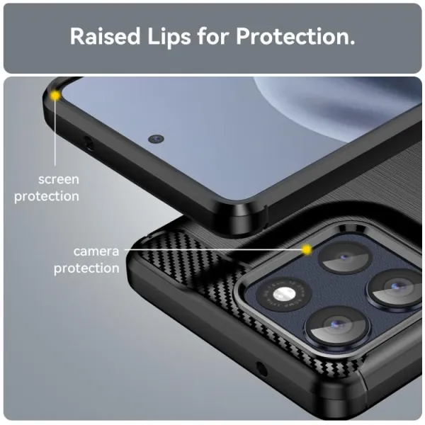 FLEXI TPU Ochranný kryt Motorola Moto G86 5G čierny