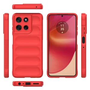 STEPS Ochranný kryt pre Motorola Moto G56 5G červený