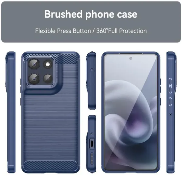 FLEXI TPU Ochranný kryt Motorola Moto G86 5G modrý