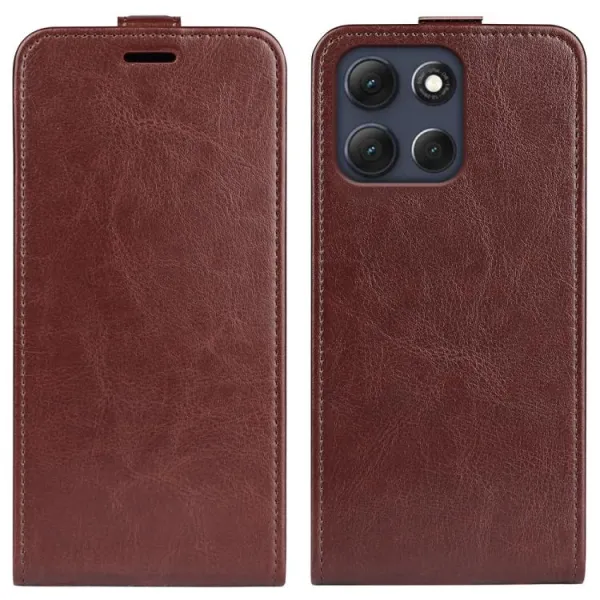 Vyklápacie puzdro pre Motorola Moto G86 5G hnedé
